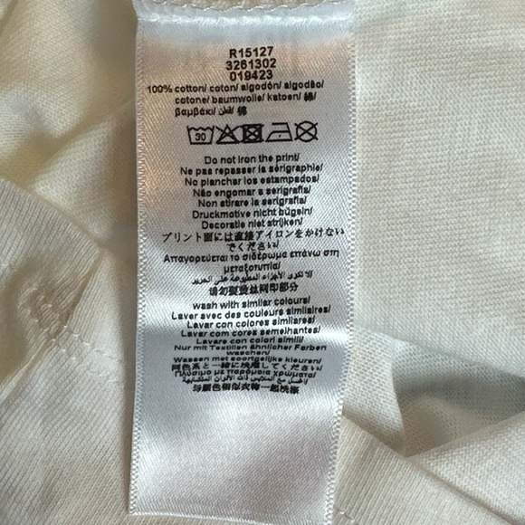 NWT Michael Kors Kids 100% cotton White T-Shirt - Picture 6 of 8